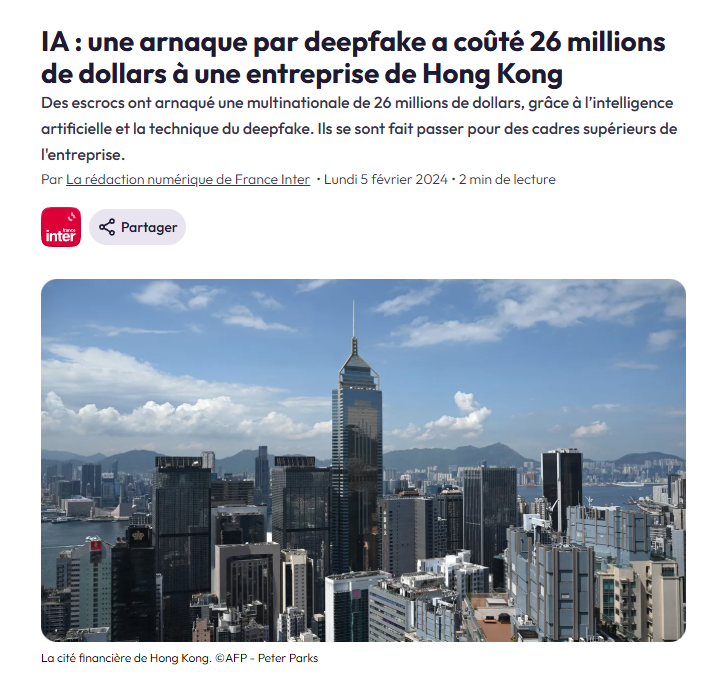 Article fraude au président